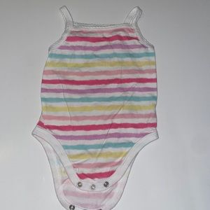 Striped Garanimals onesie size 6-9 months.